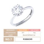 Crown Fairy Tale Moissanite Engagement Ring - Image 5