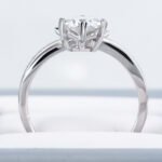 1.00ct Moissanite Stone Willow Ring - Image 3