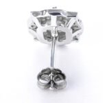 Infinity Moissanite Earrings, 925 Sterling Silver - Image 6