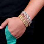 6mm Slim style Miami Cuban Link Moissanite Bracelet Necklace - Image 6
