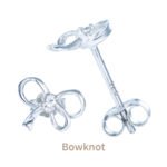 Bow Moissanite Earrings - Image 6