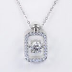 The Dimension of Love Moissanite Pendant