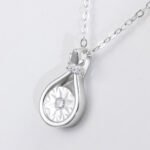 Money Bag Moissanite Pendant 925 Sterling Silver