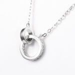 Loop By Loop Moissanite Pendant 925 Sterling Silver - Image 2
