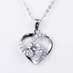 New Heart Shape Pendant 925 Sterling Silver