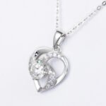 New Heart Shape Pendant 925 Sterling Silver - Image 3