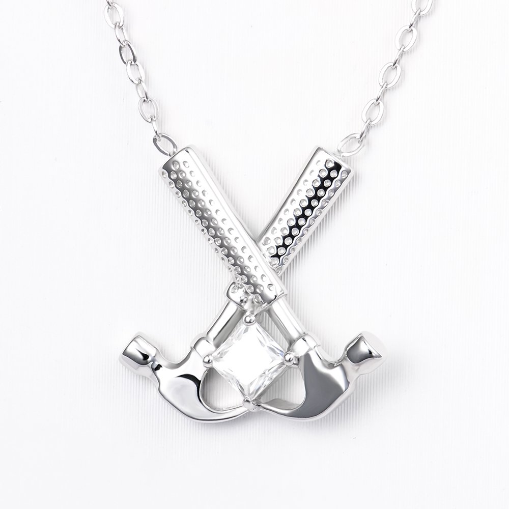 P1131919 拷贝 lmpress one's heart Moissanite Pendant 925 Sterling Silver - Image 1