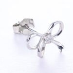 Bow Moissanite Earrings - Image 3