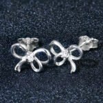 Bow Moissanite Earrings
