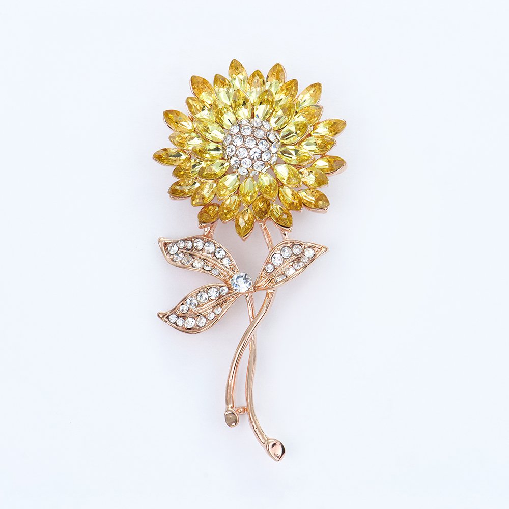 P2831603 拷贝 Sunflower brooch - Image 1
