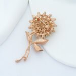 Sunflower brooch - Image 5