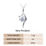 Fancy Shape Pendant 925 Sterling Silver - Image 4