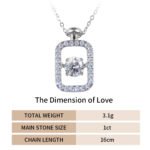 The Dimension of Love Moissanite Pendant - Image 6