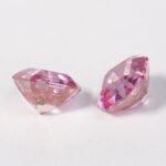 Asscher Cut Pink Moissanite - Image 5
