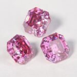 Asscher Cut Pink Moissanite - Image 2