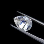 Moissanite White Pear