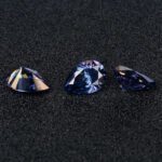 Moissanite Royal Blue Pear - Image 3