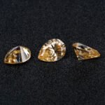 Moissanite Champagne Pear - Image 2