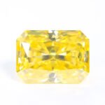 Moissanite Lemon Yellow Rediant