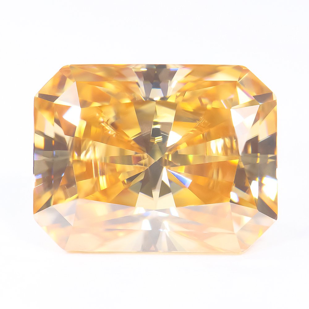 P1841810 Moissanite Champagne Radiant - Image 1