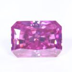 Moissanite Pink Rediant cut