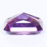 Moissanite lmperial Purple Radiant - Image 5