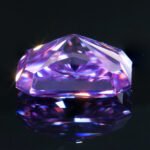 Moissanite lmperial Purple Radiant - Image 2