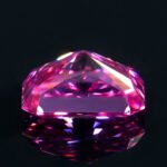 Moissanite Pink Rediant cut - Image 4