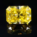 Moissanite Lemon Yellow Rediant - Image 4