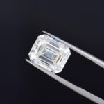 Moissanite White Emerald