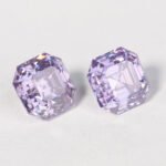 Moissanite Light Purple Asscher - Image 2