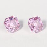 Moissanite Sakura Pink Asscher - Image 2