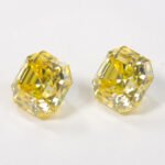 Moissanite Lemon Yellow Asscher - Image 2