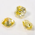Moissanite Lemon Yellow Asscher - Image 3