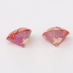 Moissanite Garnet Heart cut - Image 3