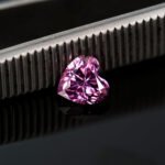 Moissanite Pink Heart cut - Image 2