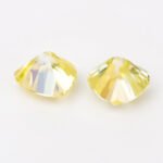 Moissanite Lemon Yellow Heart cut - Image 4