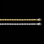 Plain 925 Silver Rope Chain Necklace 925 Silver - 18 to 24 Inch - Image 6