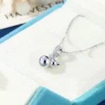 Luxury Gourd Moissanite Pendant Necklace 925 Silver - Classic - Image 4