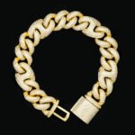 15mm Iced Out Mariner Link Bracelet And Necklace - Image 6