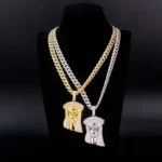 Jesus Piece Moissanite Pendant - 925 Sterling Silver Hip Hop Jewelry