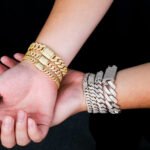 8mm 10mm 14mm 18mm 20mm Miami Sharp Angle Moissanite Cuban Chain Bracelet Necklace - Image 5