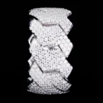 Iced Out 3-Row Cuban Zigzag Ring Moissanite 925 Silver Men's - Image 2