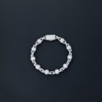 Full Micro Pave Ball Link Bracelet for Men & Women