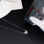 Luxury Butterfly Moissanite Pendant Necklace 925 Silver - Classic - Image 5