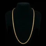 Plain 925 Silver Rope Chain Necklace 925 Silver - 18 to 24 Inch - Image 2