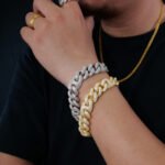 15mm Iced Out Mariner Link Bracelet And Necklace - Image 7
