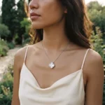 Luxury Four-Leaf Clover Shell Moissanite Pendant Necklace 925 Silver - Image 5