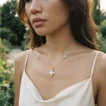 Luxury Clover Charm Moissanite Clavicle Necklace 925 Silver - Image 6