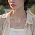 Luxury Full Station Cushion Sugar Cube Moissanite Pendant Necklace 925 Silver - Image 5